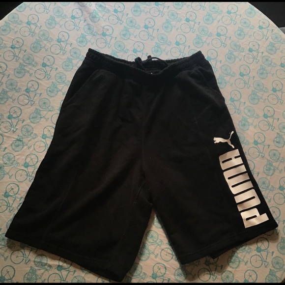Puma Black Shorts - Picture 1 of 3